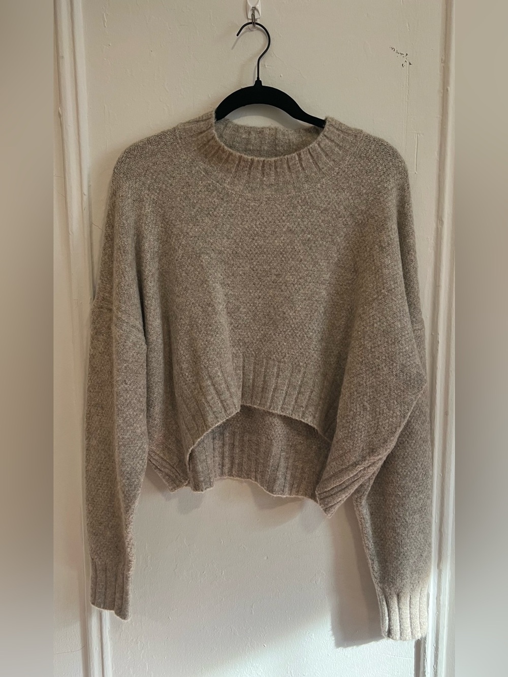 SNDYS Neutral Crewneck Sweater - Beige